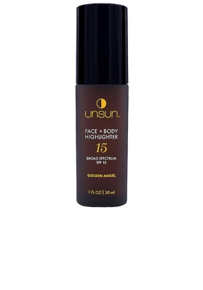 UnSun Cosmetics Face + Body Highlighter SPF 15 in Beauty: NA.