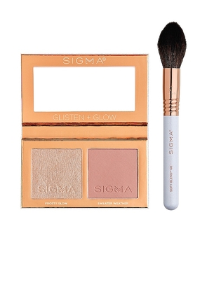 Sigma Beauty Glisten + Glow Cheek Duo in Beauty: NA.