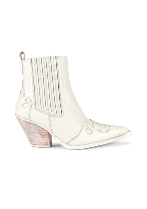 TORAL Oslo Bootie in White. Size 37, 41.
