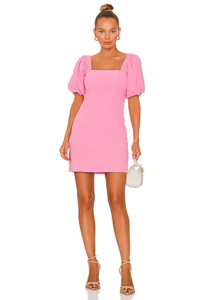 SNDYS x REVOLVE Tuscany Linen Dress in Pink. Size XS.