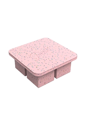 w&p Extra Large Ice Tray in Pink.