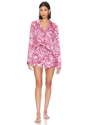 Show Me Your Mumu Favorite Pj Set in Pink. Size M, S, XL, XS.