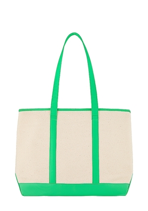 Stoney Clover Lane Canvas Small Shopper Tote in Neutral.