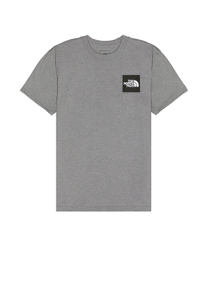 The North Face Short Sleeve Heavyweight Box Tee in Grey. Size M.