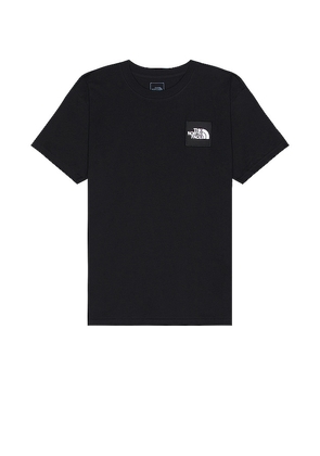 The North Face Short Sleeve Heavyweight Box Tee in Black. Size M, S, XL/1X.