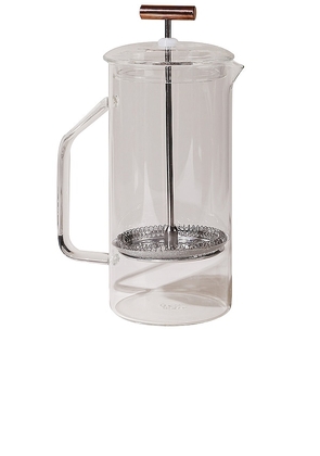 YIELD Glass French Press in Neutral.