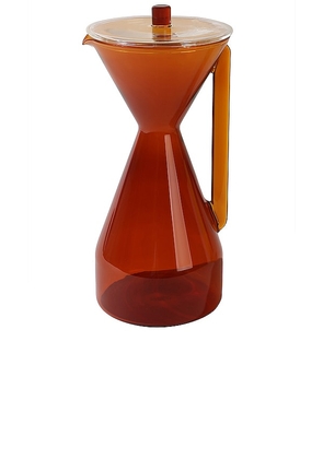YIELD Pourover Carafe in Burnt Orange.