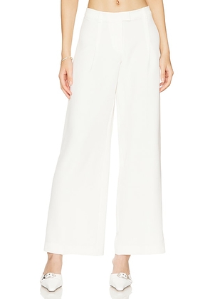 Bardot Cassian Tailored Pant in Ivory. Size 4, 6, 8.