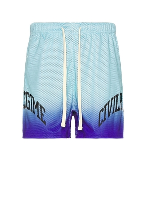 Civil Regime The Forever Shorts in Baby Blue. Size XL/1X.