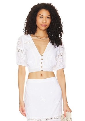 House of Harlow 1960 x REVOLVE Bronte Top in White. Size M, S, XL, XS.