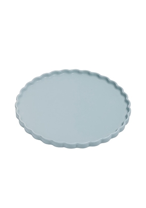 Fazeek Ceramic Side Plate Set of 2 in Baby Blue.