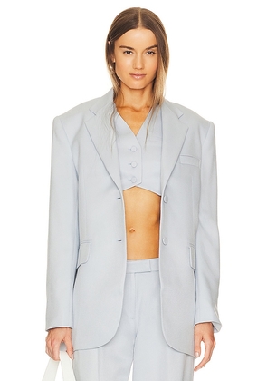 Aya Muse Auri Jacket in Baby Blue. Size S, XS.