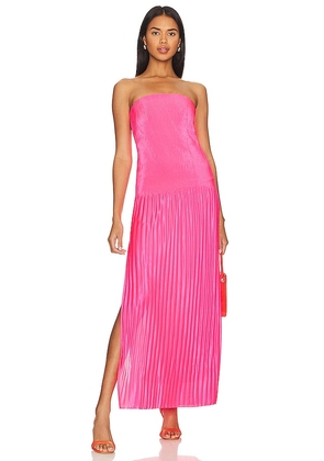 NBD Anita Maxi Dress in Pink. Size L, S, XS, XXS.