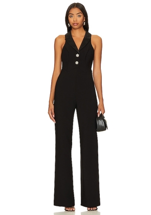 LIKELY Rivington Jumpsuit in Black. Size 2.