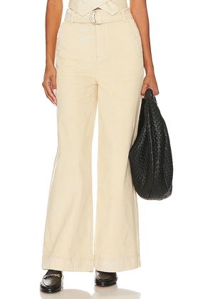 MINKPINK Thea Cord Pants in Cream. Size M, S, XL.