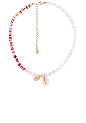 8 Other Reasons Poi Lariat Necklace in Multi.