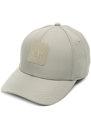 C.P. Company logo-patch curved-peak cap - Green