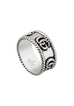 Gucci sterling silver GG Marmont ring