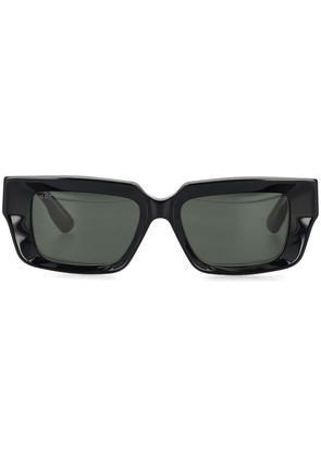 Gucci Eyewear rectangular-frame tinted sunglasses - Black