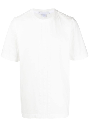 Y-3 front stripes T-shirt - White