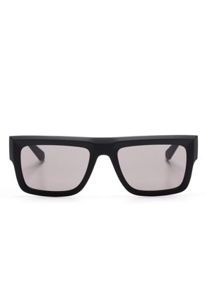 Calvin Klein Jeans rectangle-frame matte sunglasses - Black