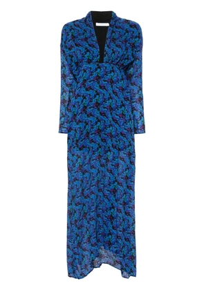 IRO Nollie floral-print maxi dress - Blue