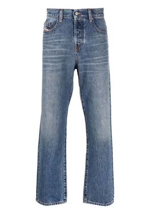 Diesel high-waisted straight-leg jeans - Blue