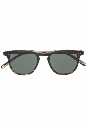 Garrett Leight Brooks square-frame sunglasses - Brown