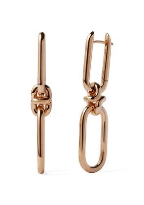 Annoushka Yellow Gold Knuckle Classic Link Chain Earrings