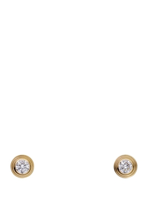 Cartier Yellow Gold And Diamond Cartier D'Amour Earrings