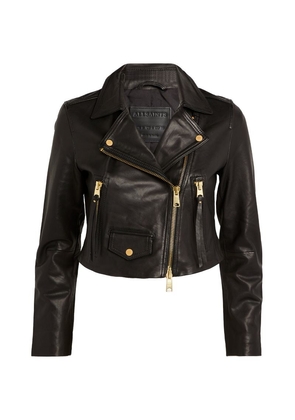 Allsaints Leather Elora Biker Jacket