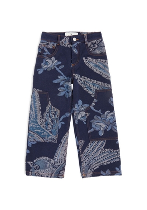 Etro Kids Printed Straight Jeans (4-16 Years)