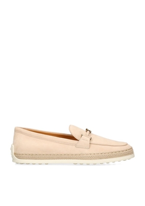 Tod'S Suede Gommino Loafers