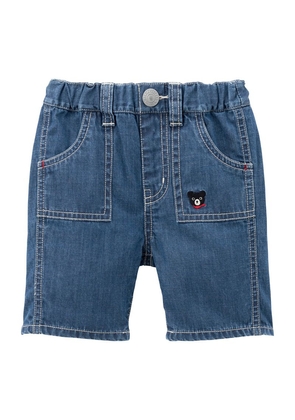 Miki House Appliquéd Shorts (2-7 Years)