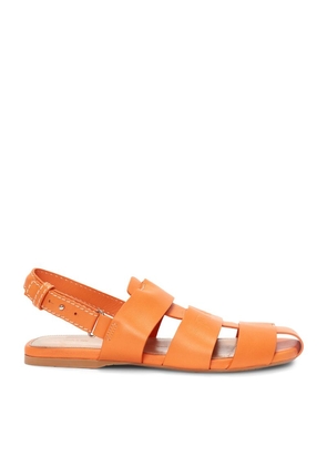 Jw Anderson Leather Fisherman Sandals