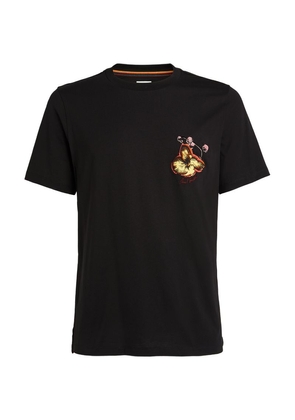 Paul Smith Cotton Embroidered T-Shirt