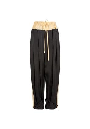 Jil Sander Contrast-Detail Tailored Trousers