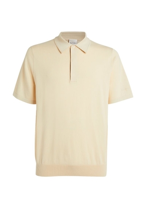 Paul Smith Cotton Knitted Polo Shirt