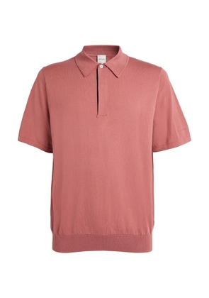 Paul Smith Cotton Knitted Polo Shirt