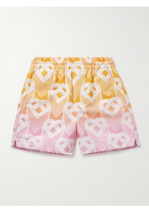 Casablanca - Metallic-Jacquard Shorts - Men - Pink - S