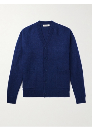 The Frankie Shop - Lucas Oversized Brushed-Knit Cardigan - Men - Blue - XS