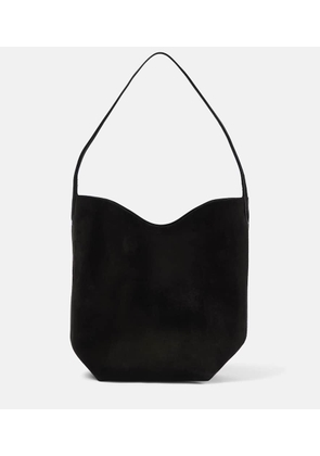 The Row N/S Park Small suede tote bag
