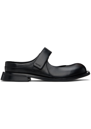 SUNNEI Black Form Marg Sabot Loafers