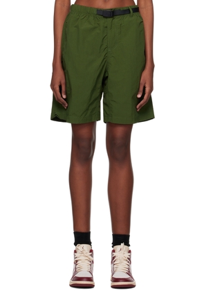 Gramicci Green Loose Shorts