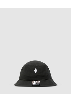 Cross bucket hat