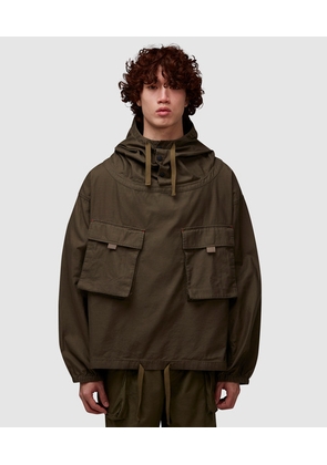 Military cloth smock jacket