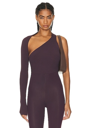 Live The Process Eclipse Bodysuit in Acai Berry - Purple. Size XS (also in ).