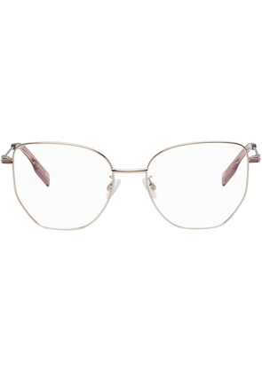 MCQ Silver Cat-Eye Glasses