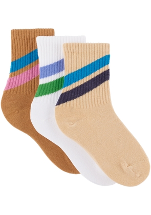 Repose AMS Three-Pack Kids Multicolor Socks