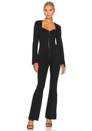 Free People Karly Jumpsuit in Black. Size XL.